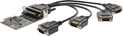 Startech 4 Port PCI Express RS232 Serial Adapter Card - Image 2
